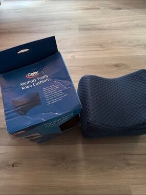 Memory Foam Knee Cushion - Navy Blue